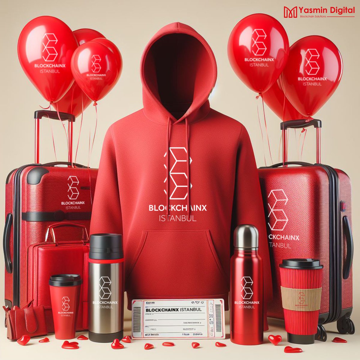 BlockchainX İstanbul (@blockchainxist) on Twitter photo BlockchainX Istanbul's Valentine's Day Gifts!🎁
Win amazing prizes:
🎟️ 25 free BlockchainX event tickets
☕ 10 hoodies and thermoses
🧳 2 travel suitcases
How to join:
❤️ Follow us & <a href="/YasminDigital_/">Yasmin Digital</a>
❤️ RT + Like
🌟 Winners will announce Feb 20. Don't miss out. BlockchainX Istanbul's Valentine's Day Gifts!🎁
Win amazing prizes:
🎟️ 25 free BlockchainX event tickets
☕ 10 hoodies and thermoses
🧳 2 travel suitcases
How to join:
❤️ Follow us & <a href="/YasminDigital_/">Yasmin Digital</a>
❤️ RT + Like
🌟 Winners will announce Feb 20. Don't miss out.