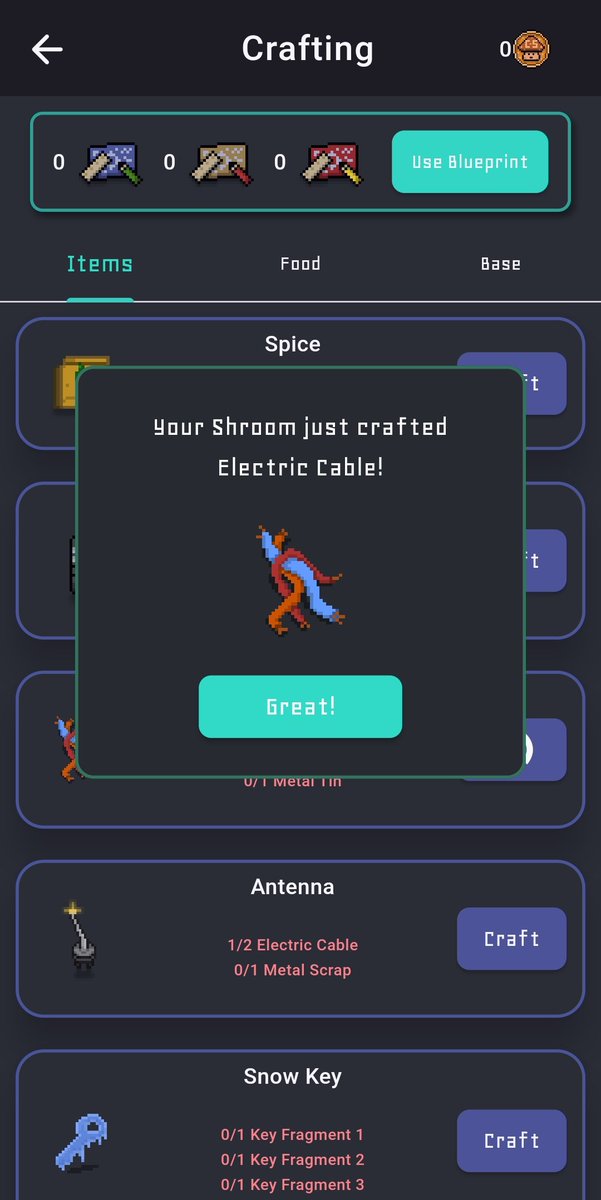 ⚠️SPOILER ALERT ⚠️

You can do more than just farming points for the leaderboard with the @ShroomsCrypto app in buying some of their NFTs❗

🔶 Crafting 
🔶 Exploring
🔶 Playing games
🔶 Sleep
🔶 Amazing storytelling 
🔶 Airdrops 

And so much more to come...

#MushtiversX