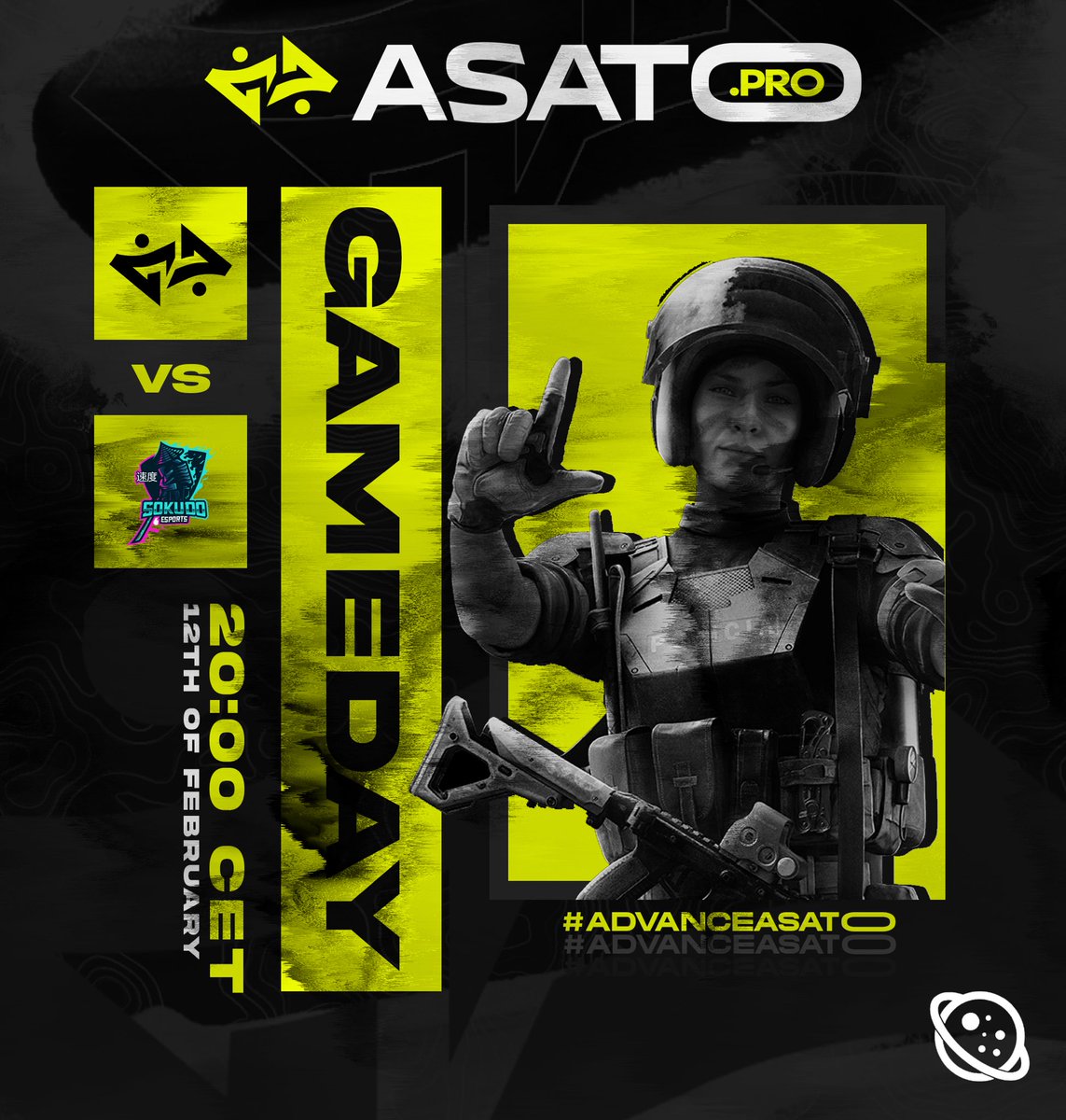 [#RAINBOW6]

Gameday again for the boys in green

Looking to take a result today in the BO3

🆚 <a href="/SokudoEsports/">Sokudo</a> 
⏰ 20:00 CET

No stream as far as we are aware.

Let’s get it.