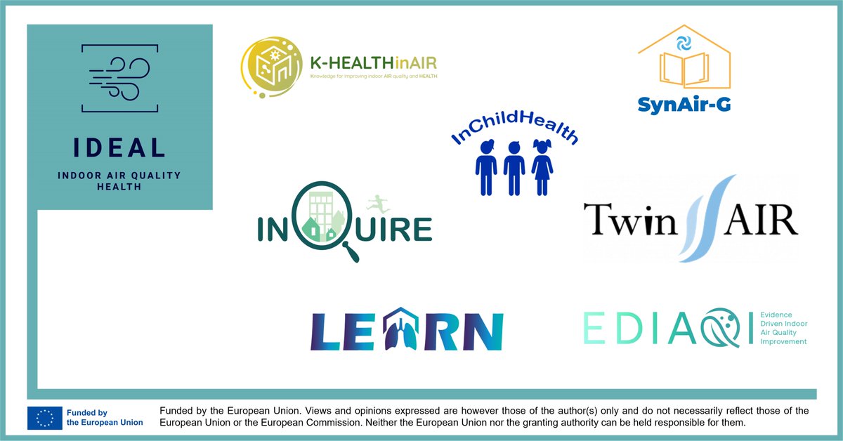 📢Keep up-to-date with all of the @IDEAL_Cluster’s project #News and #Events! 

Check out our website here: idealcluster.eu/news-events/

@KHEALTHinAIR_EU
@SynAir_G
@LearnProjectHeu
@twinair_project
@InChildHealthEU
@INQUIRE_EU
@ediaqi_project