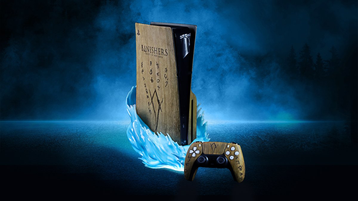 To celebrate the release of #Banishers: Ghosts of New Eden, we’re giving away a Banishers custom PlayStation 5! 🍀 The lucky winner will also receive a key of the game. To enter: - follow our account - RT and like this post Ends on February 22. Rules: cdn.focus-home.com/files/20241202…