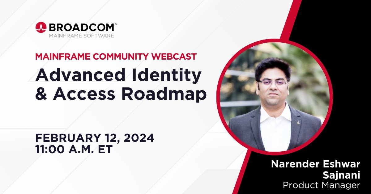 PatBojko's tweet photo. Join our Advanced Identity &amp; Access Roadmap Webcast to get a clear view of what’s coming down the road for the product, including details on upcoming product functionality, features, and architectural enhancements.
  https://t.co/5VlanTIUwM https://t.co/o4ViKqSmJy