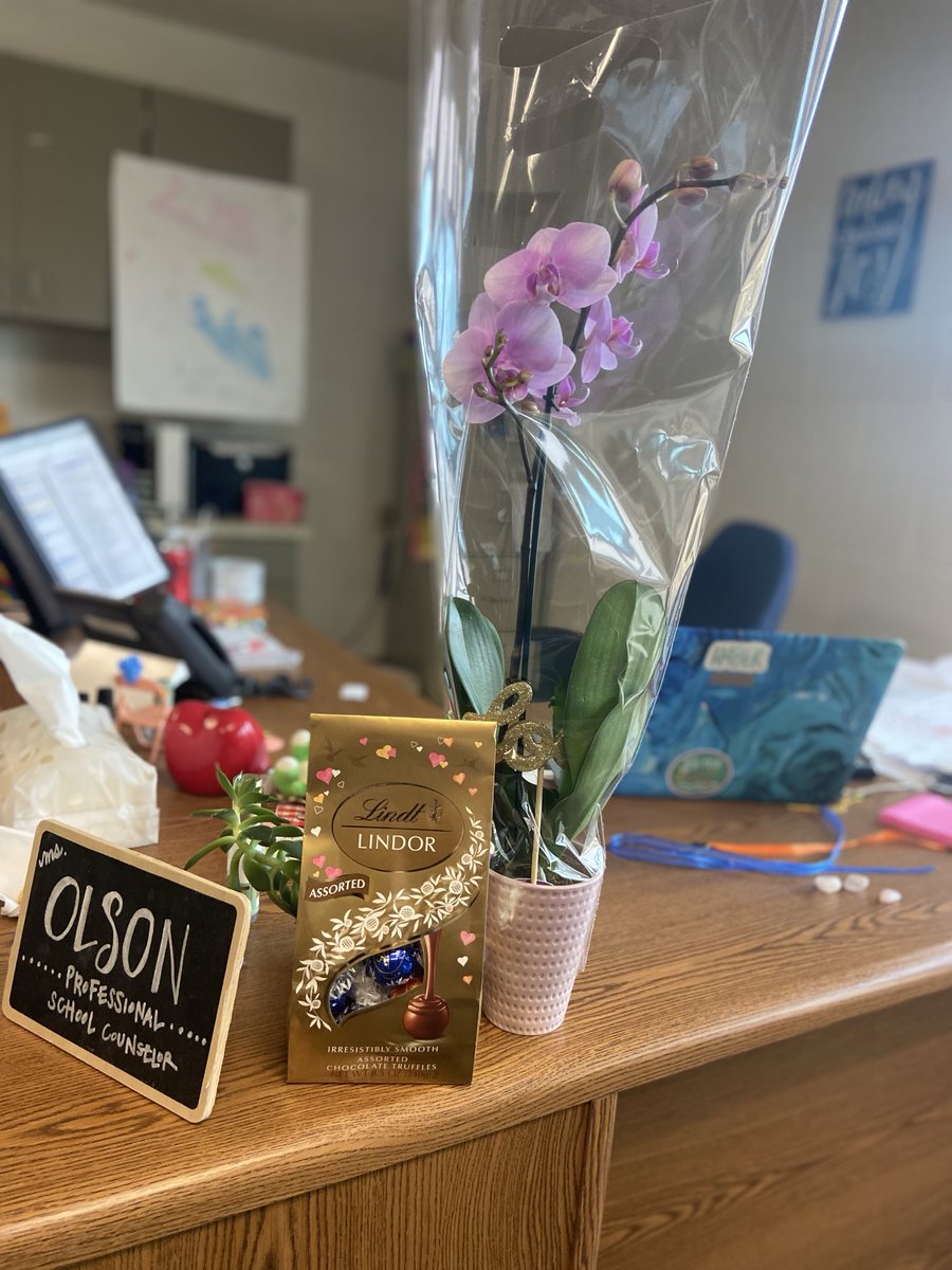 EECounselor's tweet photo. Thank you โฆ@IndependenceESโฉ โฆ@PTAatIESโฉ for the beautiful and yummy gifts! So thankful to belong to a community that supports us! #nscw24 #lisdone https://t.co/3ulrDFBoaM