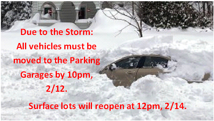 Please make sure to move your cars!