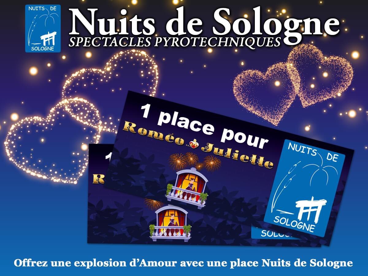 nuitsdesologne's tweet photo. 💞❤️ En manque d'idée pour la St Valentin ? ❤️💞
Offrez une explosion d'Amour avec une place Nuits de Sologne. https://t.co/BPRvb4ZKTE