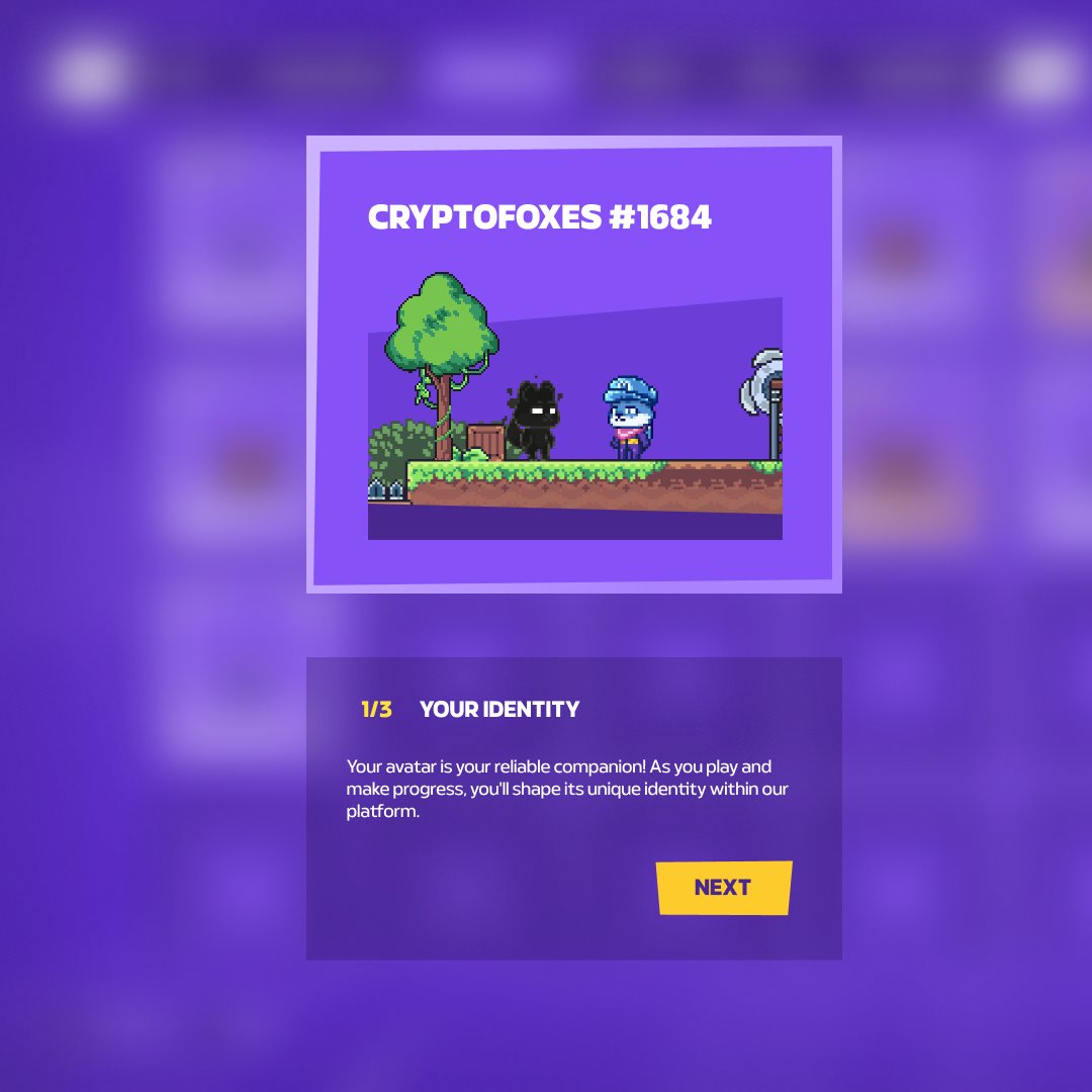 CryptoFoxesNFT's tweet photo. Our vision goes beyond Runner's League. We want to build a community where every gamer, especially those new to web3, feels welcome. 

And this experience will start with Your Avatar 🧐 https://t.co/rFOJVsNtq7