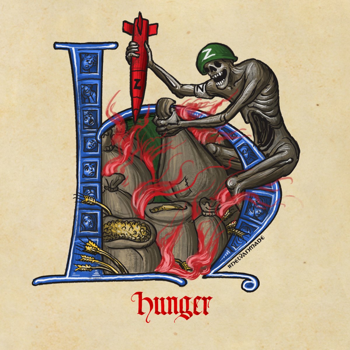 HiatusGames's tweet image. Tending for Grain is a vast labor. Life itself finds embodiment in Grain, thriving amid the war
In bygone years, it was drowned and destructed as a cruel display of power
Let it not be taken as a pawn in a political game. Let us honor the Grain, not to fall into Middle Ages again