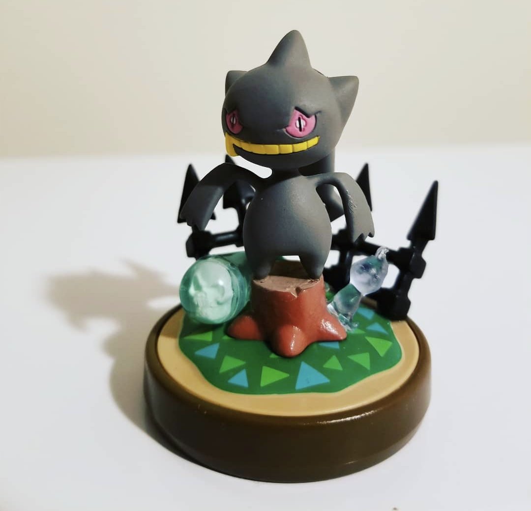 DethSkor's tweet photo. Custom Banette Amiibo I did because it's one of my top favorites.
Made with scrap parts of Skylanders, Disney Infinity and Amiibo
#banette #Pokemon #amiibo #custom #art #customamiibo #amiibocustom https://t.co/Vohfh18zXY