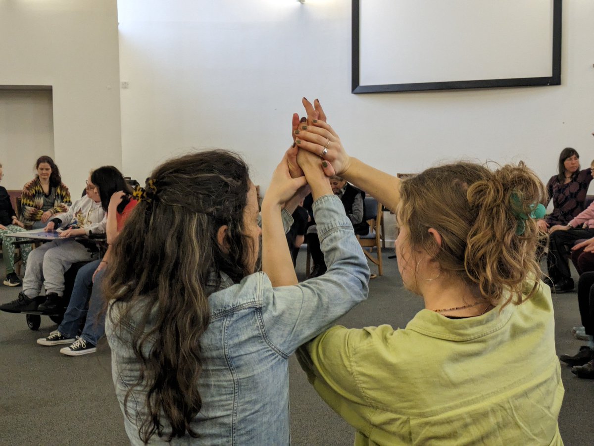 We had lots of fun trying something new with the Community Collective last week 🧡Guest artist Sasha Harrington led the group in a movement based workshop💃 Find out more about this sociable, drop-in group and how you can get involved ⬇️citz.co.uk/whatson/info/c…