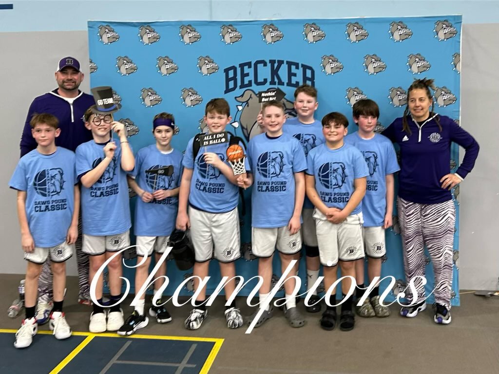 Congrats to 6th Black on taking 1st in Becker last weekend! Great job boys!!