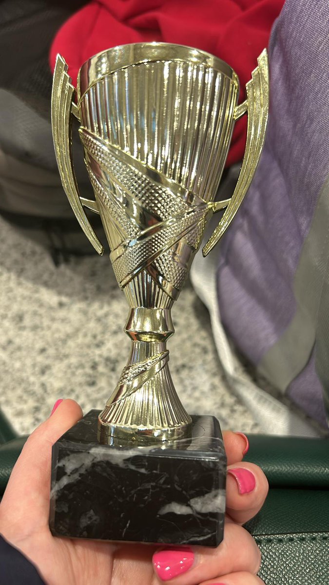 This mighty trophy was well deserved and hard fought - quizzes, sketches, challenges, artistic representations. Truly an all rounders' prize! 🌟