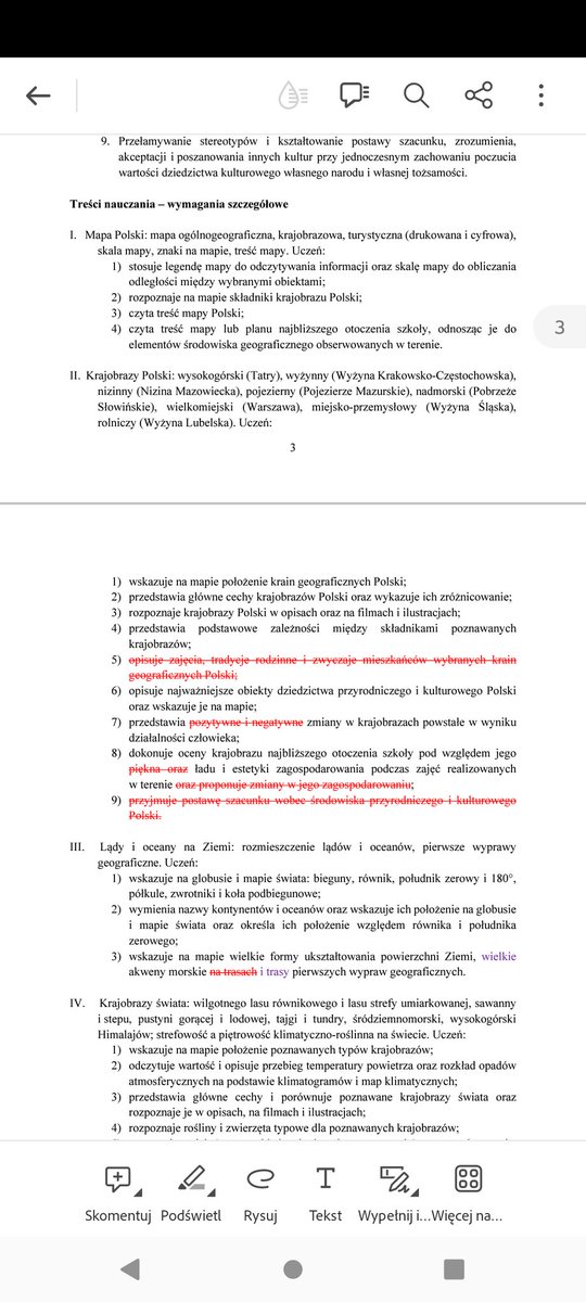 Macierzanka1's tweet image. Przejrzałam sobie tak na szybko zmiany w #podstawaprogramowa z geografii, bo tu jesteśmy świeżo po egzaminie.

🛑usuwają polskość
🛑usuwają tradycję i kulturę
🛑 Nie ma dobrą i piękna

Usuwają też pozytywy i negatywy, bo wiadomo, wszystko jest relatywne.

Nie trzeba rozumieć nic.