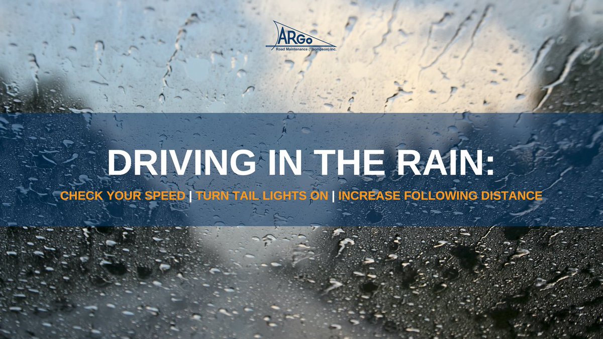Argo_Thompson's tweet photo. 💦🌧️ Rain mixed with 🌨️❄️snow + ☃️cool temperatures can cause slippery road conditions, which means significantly longer stopping times. 

Slow down + increase following distance to at least 4-seconds. #ShiftintoWinter https://t.co/HlJdqA87hp