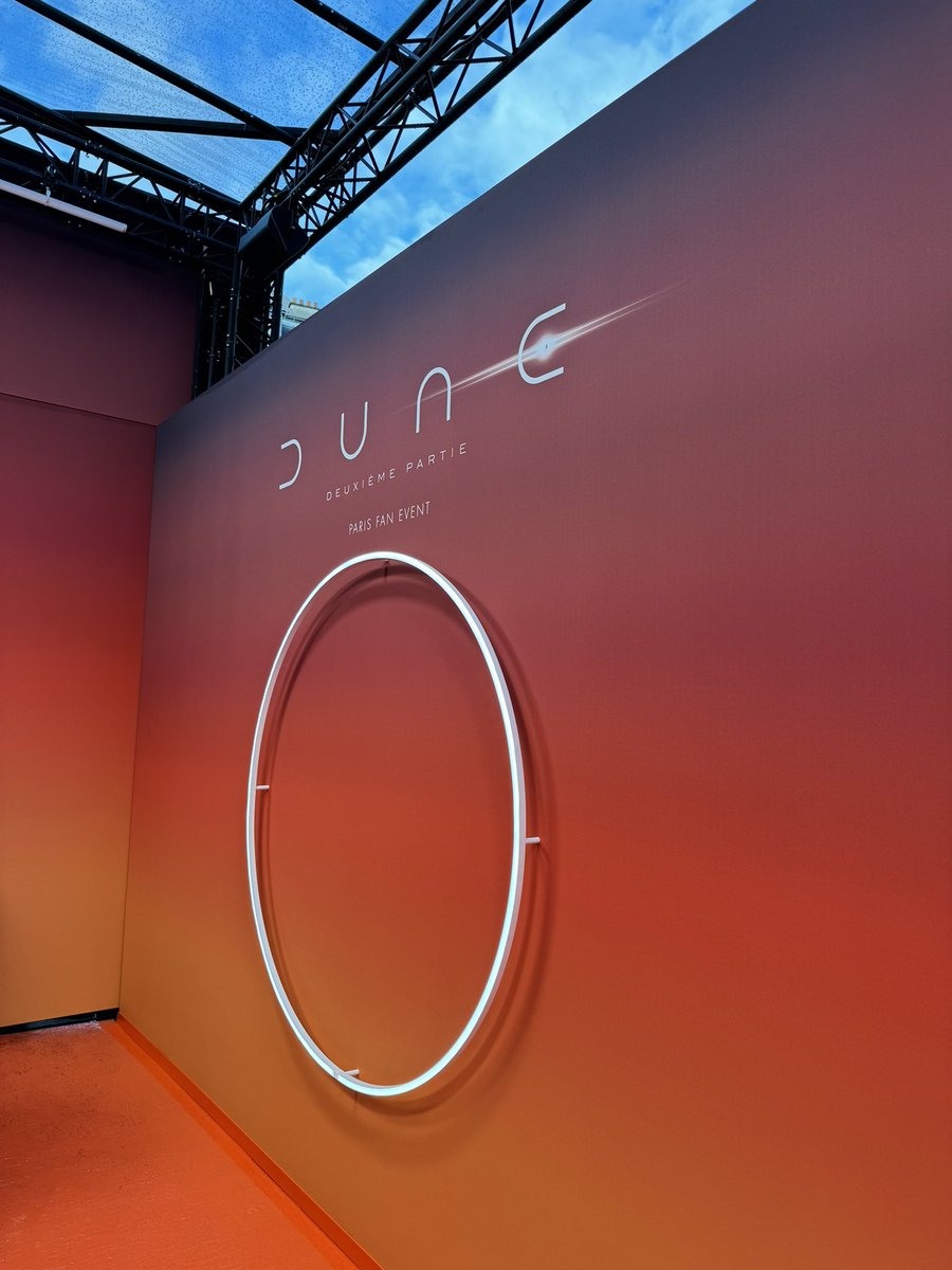 C’est la soirée que tout le monde attend ! Le #GrandRex se prépare pour la projection spéciale de Dune - Partie 2 ! 🔥 #DuneLeFilm