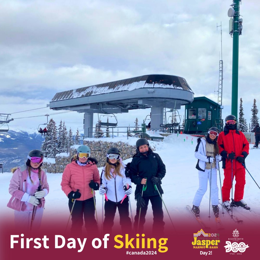 Rishworth1724's tweet photo. 🇨🇦 Updates from Canada - Our students enjoying their first day of skiing and boarding in the Marmot Basin this weekend! It looks like they are having a blast on the slopes already! ⛷️

#skiing #skitrip #canada2024 #rishworthskiclub #rishworthschool https://t.co/CXXQfQP53S