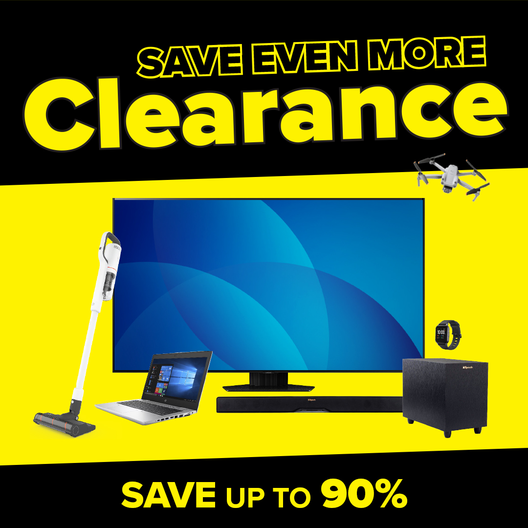 Visions Electronics on X: Save even more on clearance and open