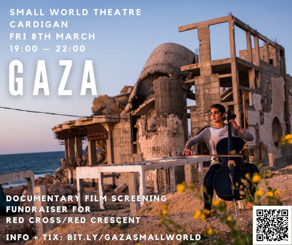 It's more than 24,000 people... and now they've bombarded Rafah.

Join the 'Gaza' fundraising screening at @theatrbydbach for the Red Cross / Red Crescent.

👉Book &amp; support: tinyurl.com/gazascreening