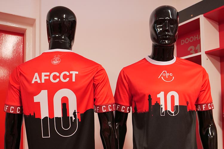 Ten pupils from <a href="/stmacharacademy/">St Machar Academy</a> have been given the unique opportunity, ahead of <a href="/AFCCT/">Aberdeen FC Community Trust</a> Day on Saturday (17 Feb), to design a football shirt, which will be worn by Dons players in the warm-up ahead of their match against Hibernian. 

orlo.uk/bvfw7

<a href="/AberdeenFC/">Aberdeen FC</a>