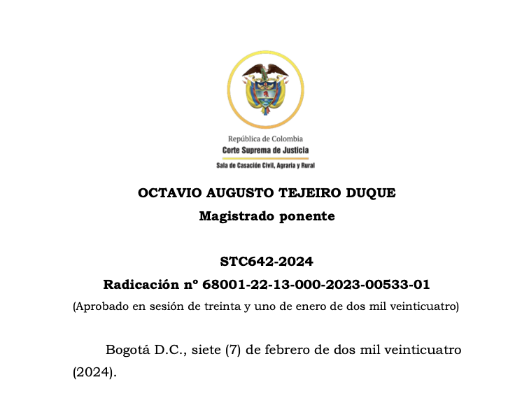 jairoparrac's tweet photo. IMPORTANTE DECISIÓN SOBRE LA JUSTICIA VIRTUAL. NO ES POTESTATIVO DEL JUEZ CITAR A AUDIENCIA PRESENCIAL.  JUEZ NO PUEDE OBLIGAR A ASISTIR PRESENCIALMENTE A LOS APODERADOS JUDICIALES, SALVO QUE SE REQUIERA LA ASISTENCIA DE TODOS. AUDIENCIAS HÍBRIDAS.  CIVIL. CSJ (STC642-2024): 

- La regla general son las audiencias virtuales. La asistencia física se convirtió en la excepción. 

- No es potestativo del juez citar a audiencias presenciales bajo cualquier circunstancia natural del proceso. Solo en circunstancias excepcionales relacionados con seguridad, inmediación y fidelidad de la probanza, es que se podrá efectuar audiencia destinada a práctica de pruebas de forma física:

a. En los eventos excepcionales ya indicados, la vista física podrá ser dispuesta de oficio o a petición de parte mediante providencia motivada.

b. En los excepcionales casos de audiencia presencial solo es exigible la comparecencia física (i) del sujeto de prueba – la parte a interrogar, el testigo, el perito, etc. –, (ii) de quien requirió la práctica presencial y (iii) del juez.

c. A los apoderados judiciales, las partes que no que deban declarar, los terceros e intervinientes especiales y demás sujetos, no se les podrá exigir la asistencia presencial a la audiencia; no obstante, pueden concurrir si así lo estiman necesario o comparecer virtualmente, salvo circunstancias que requieran la asistencia de todos los sujetos procesales, según se advirtió. 

- El funcionario incurrió en vía de hecho, pues, en primer lugar, no podía citar a la vista pública en las instalaciones del despacho sin que estuvieran dadas las circunstancias excepcionales relacionadas con seguridad, inmediación y fidelidad de la probanza – lo cual no justificó en la providencia en la que así dispuso (11 sept.) – y, en segunda medida, no le era permitido exigir la comparecencia física de los apoderados judiciales como equivocadamente lo hizo y mucho menos imponer sanción por no hacerlo.