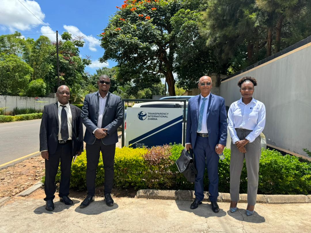 Today we were visited by Mr Patrick Y. N. Rafolisy, IMF Governance &amp; Anti-Corruption Regional Advisor and Mr Ladslous Mwansa, Economist at the IMF Resident Representative Office in Zambia to discuss recent developments in Governance and Anti-Corruption in Zambia.