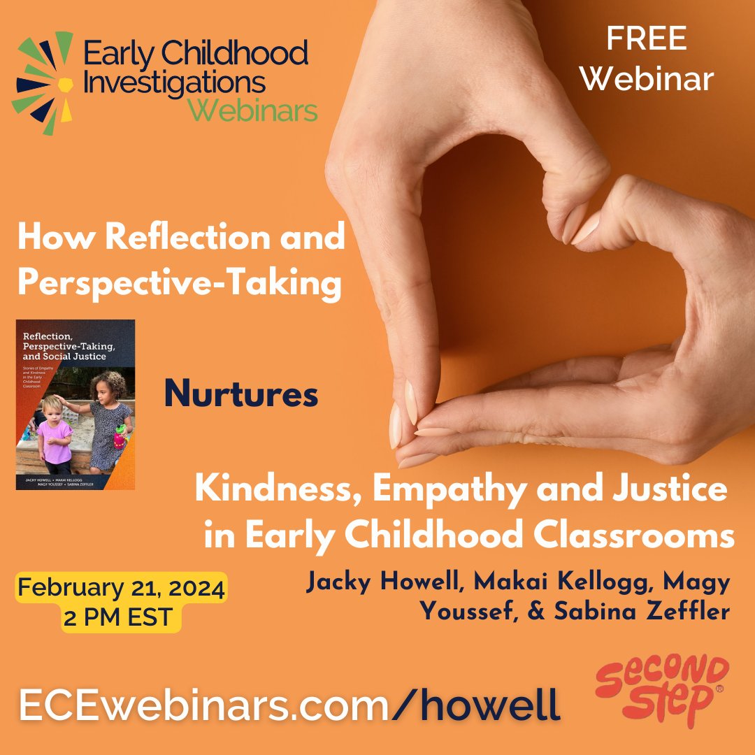 Free webinar! Teaching #youngchildren others' perspectives, presented by @azure28 & company! Sponsored by @2ndStepProgram *|URL|* #SEL #earlychildhood #earlyed #earlychildhoodeducation #earlyyears #earlycareandeducation #childcare #preschool #headstart #cdnchildcare #ECEleaders