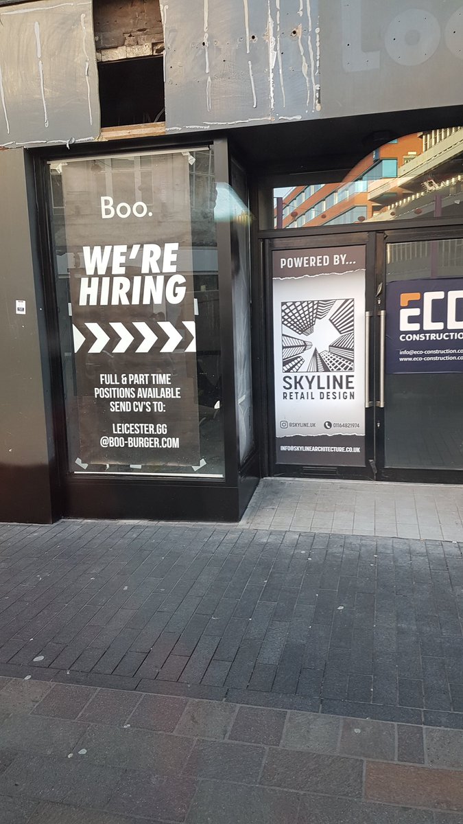 lcssdetecting's tweet image. Just what Leicester needs, yet another burger shop. @coolasleicester @BIDLeicester more litter and "healthy eating".