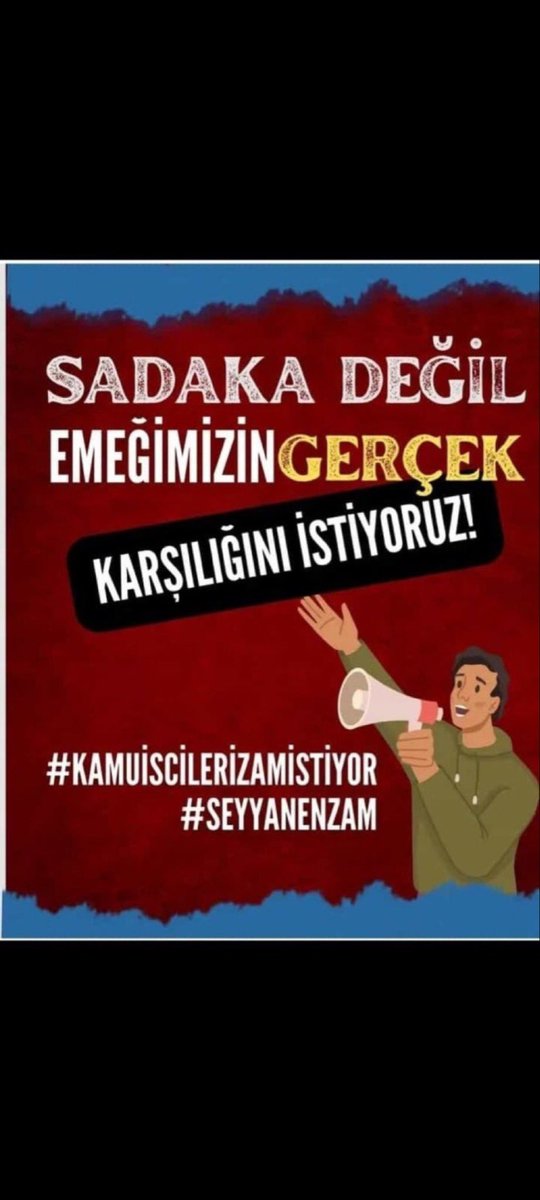 750 bin kamu işçisinin yapılan
 Ek Protokolle hiç bir talebi gerçekleşmedi!

 #Kamuişçileri Geçim Sıkıntısı Çekiyor, Vergi yükü altında eziliyor!

%49,25+Refah Payı+Seyyanen Zam Hakkımızdır!!
#EmekEnYüceDeğerdir <a href="/isikhanvedat/">Prof. Dr. Vedat Işıkhan</a>