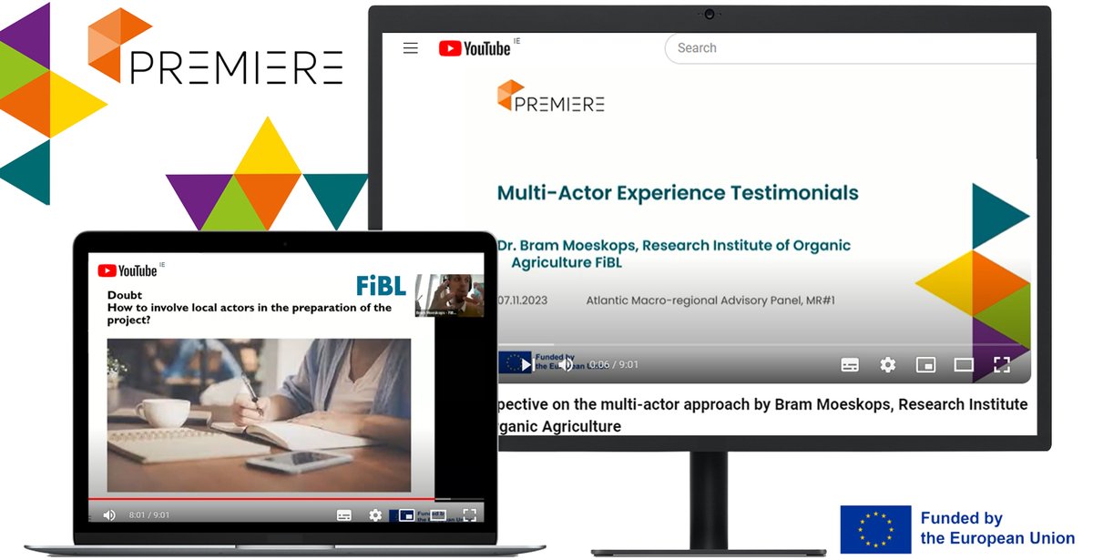 An insightful multi-actor approach experience testimonial by Dr Bram Moeskops, Managing Director of Research Institute of Organic Agriculture <a href="/fiblorg/">FiBL</a>, at our <a href="/premiere_eu/">PREMIERE_EU-Project</a> project's Atlantic-North Sea Macro-Region Advisory Panel meeting can be viewed here: youtu.be/ypjuHC83kIA