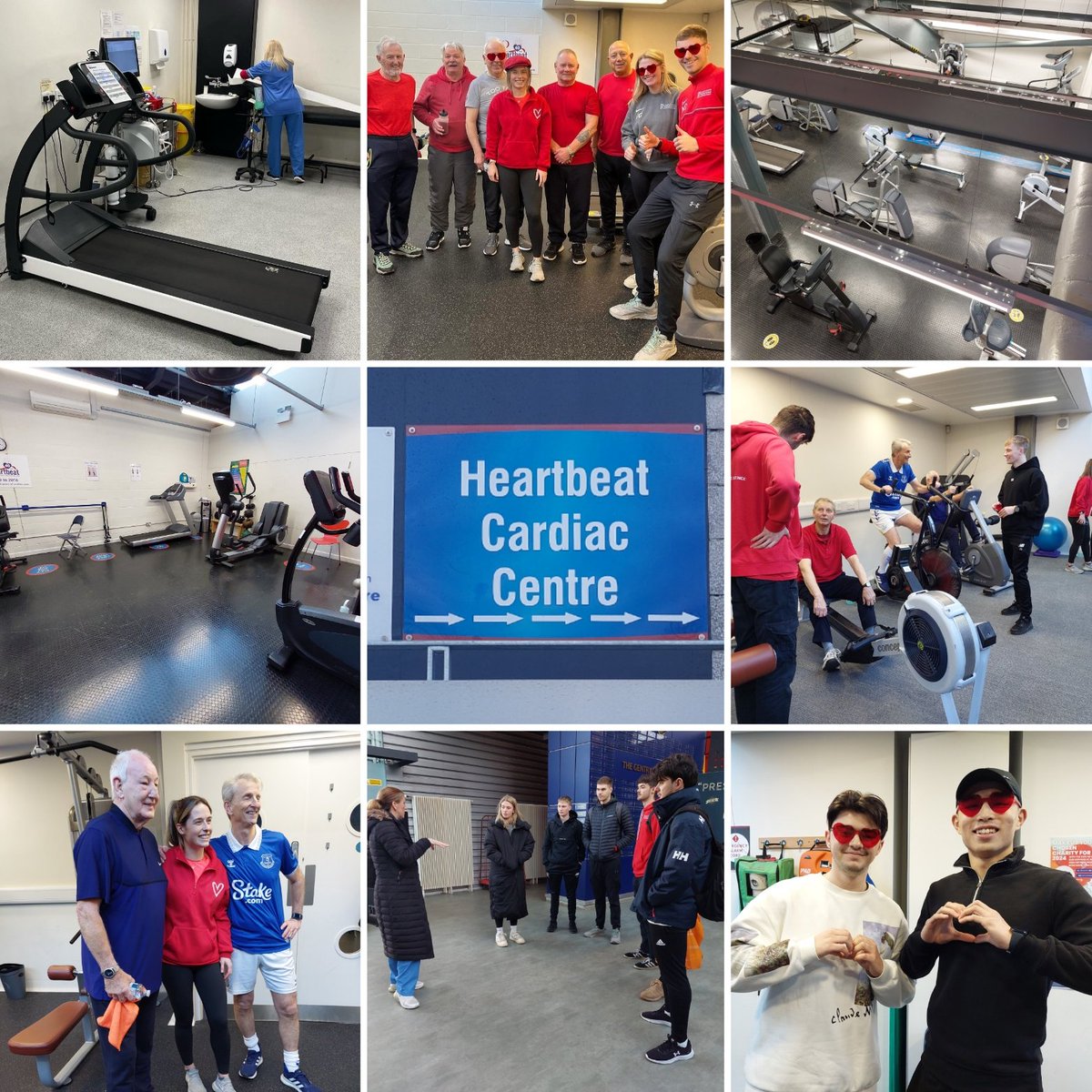 Thanks to @Heartbeat_nwcc for welcoming @LU_SportsExSci #MED322health students to observe & get involved with cardiac, pulmonary & stroke rehab classes + clinical assessments & learning about everyone's very different stories. Great banter with @sally_seed 😎 & insights from Jo