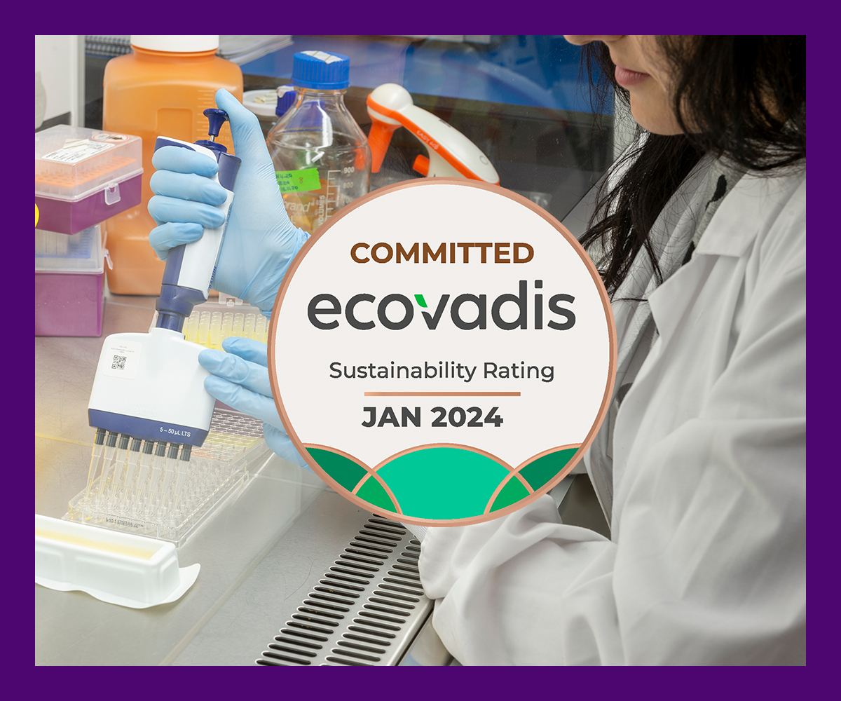 We are EcoVadis! Proud to share that we have earned a badge from <a href="/ecovadis/">EcoVadis</a> for our business #sustainability initiatives ♻️💚

Learn more: bit.ly/42zhUi1
 
#EcoVadisSuccessStory #ODS #ClimateChange #DrugDiscovery #biotech