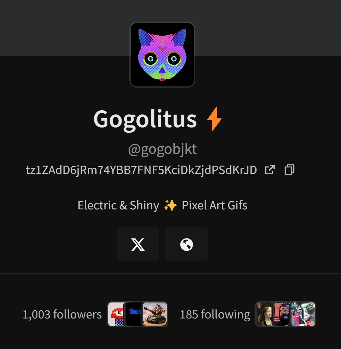 1K follower on <a href="/objktcom/">objkt</a> 😮

When I started this journey, I never imagined reaching this symbolic milestone !

A heartfelt thank you to everyone 💜