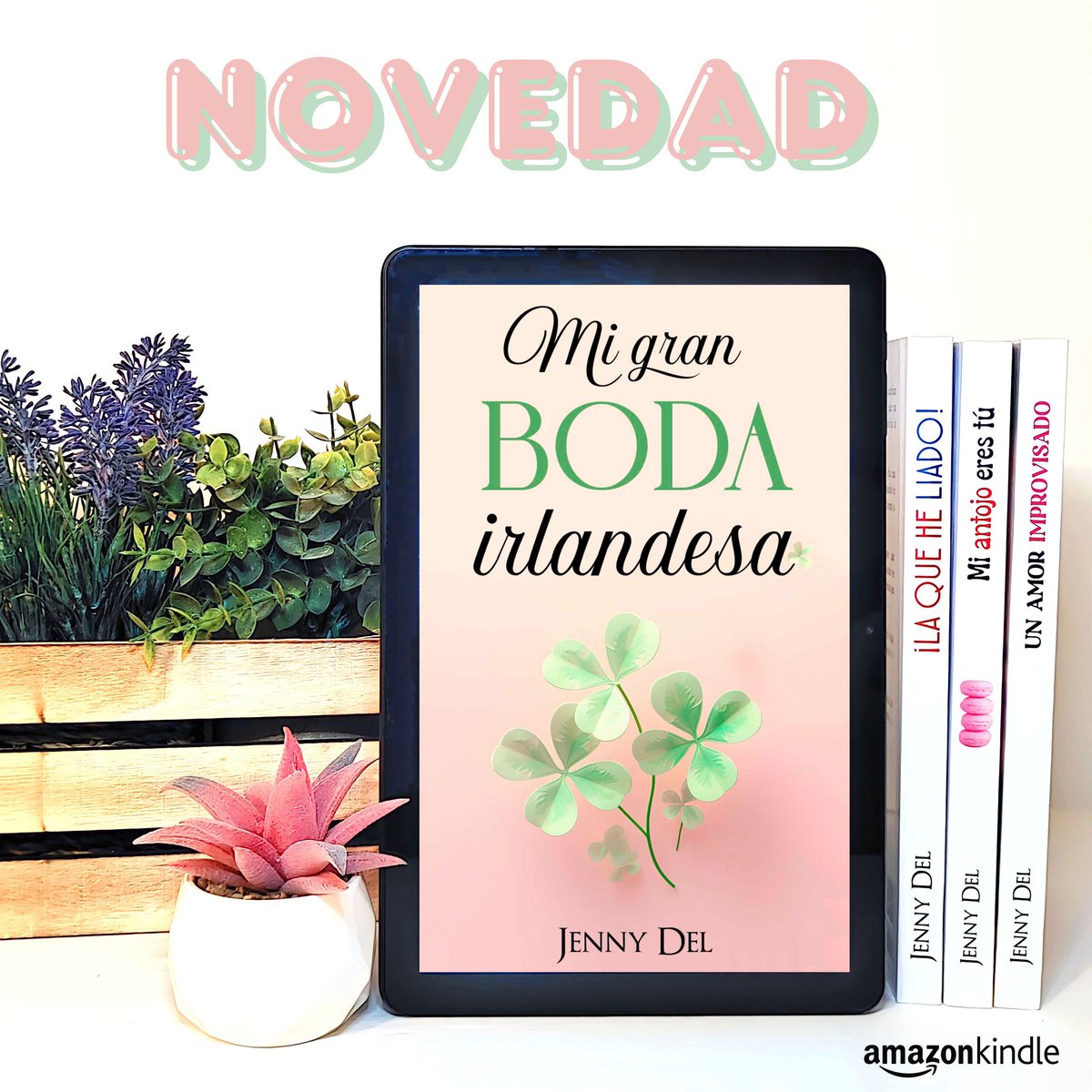 📣 NOVEDAD 📣

❣️ MI GRAN BODA IRLANDESA ❣️

📚📱👉🏼 leer.la/B0CVDZBVD5

𝑇𝑜𝑑𝑎𝑠 𝑙𝑎𝑠 𝑛𝑜𝑣𝑒𝑙𝑎𝑠 𝑑𝑒 𝑙𝑎 𝑎𝑢𝑡𝑜𝑟𝑎 ❣️ relinks.me/JennyDel

#Amazon #KindleUnlimited #ebook #queleer #escritor #LecturaRecomendada #amor #novelaromantica #jennydelautora