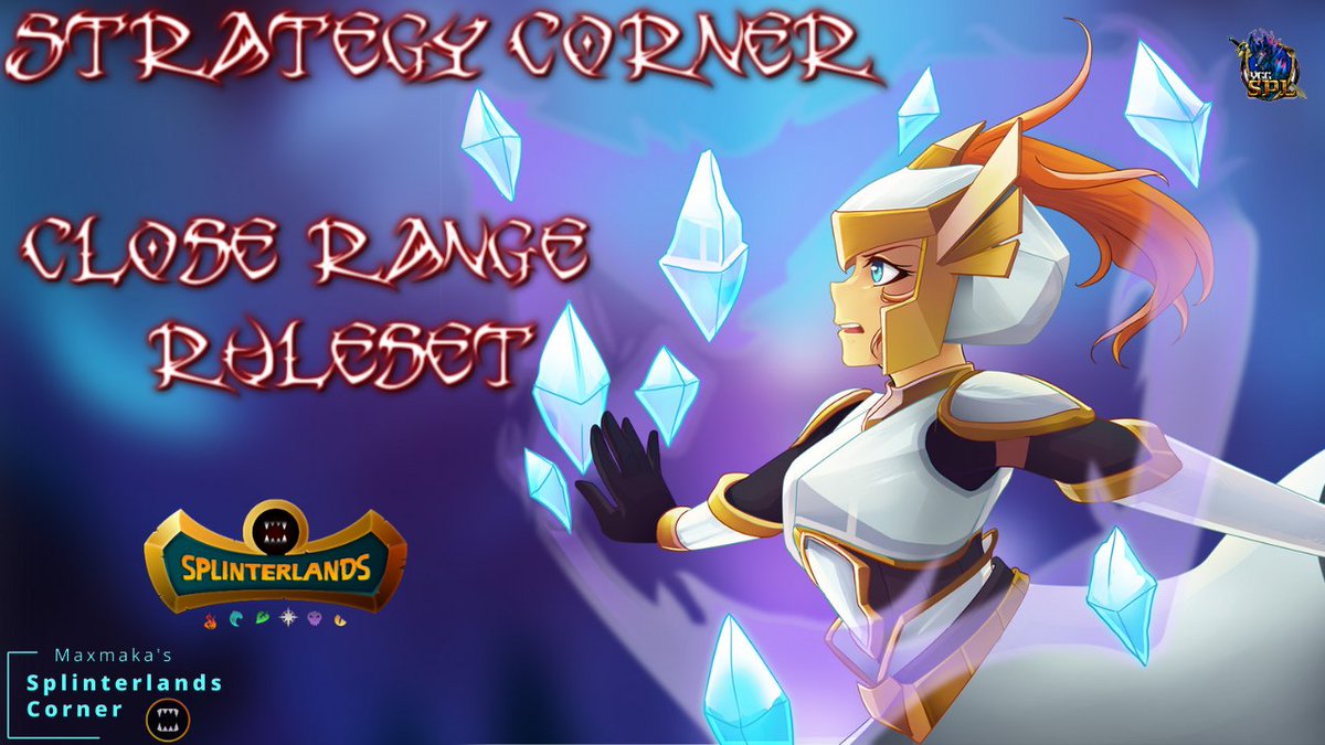 MaxMakaSplinter's tweet photo. Strategy Corner #52- Close Range - How important is it ?
Check line-up, discuss strategy, join https://t.co/KOVy1yXljz
https://t.co/iDYPZZ4rNy
#Splinterlands #hive #Web3π· #TCG #cardgames #play2earn #splinterlandstv #YGGSPL #rebellion https://t.co/V94r90gyKD