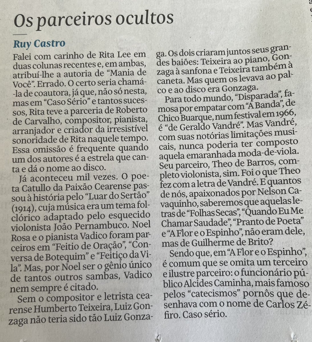 lapena's tweet photo. Obrigado, #RuyCastro por nos revelar que Carlos Zéfiro, além de criador da bíblia pornô, era também um compositor romântico. @folha https://t.co/mXrLk5ux7W