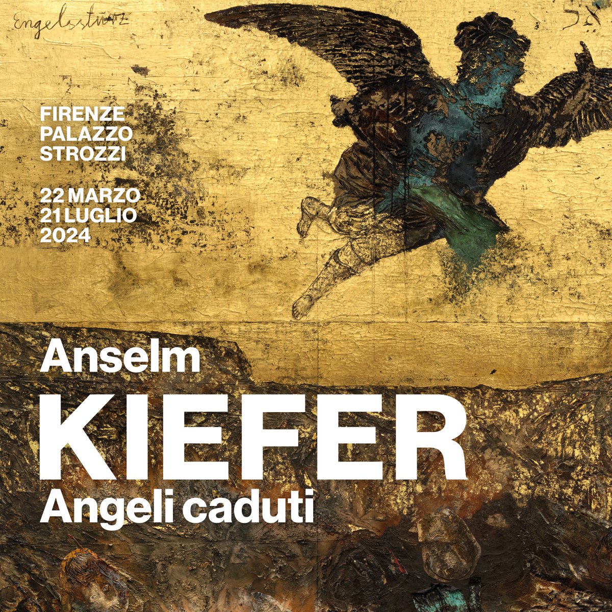 Dal 22 marzo al 21 luglio 2024 Fondazione Palazzo Strozzi presenta #AnselmKiefer #AngeliCaduti una mostra ideata e realizzata insieme a uno dei più importanti artisti tra XX e XXI secolo, Anselm Kiefer.