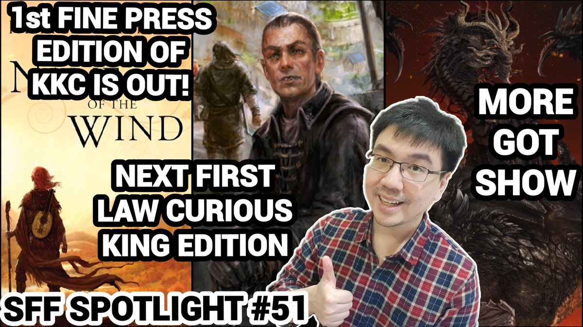 Whew, 4 hours of editing done. SFF Spotlight 51 is up! Today's ep features @thatdalglishguy @eent @Mark__Lawrence @Wraithmarked @BenGalley @pwtucker @AndyPeloquin @author_sullivan @blakecrouch1 @scottlynch78 @gen_dimova @Michael__Michel @robertjbennett youtu.be/aDAumaJX4as