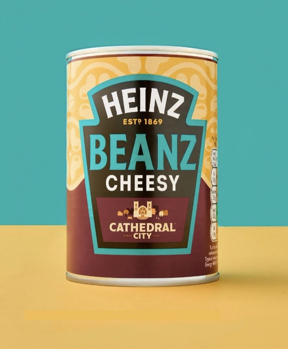 All_Things_New_'s tweet photo. Heinz Cheesy Beanz x Cathedral City Cheese! 👀🧀 Available on the Heinz website from Wednesday (14/02/24) and from Tesco later this month @HeinzUK @CathedralCity #heinz #heinzbeans #beans #beanz #cathedralcity #cheese #cheesybeans #cheesy #new #wellthisisnew https://t.co/4jgC29YSd2