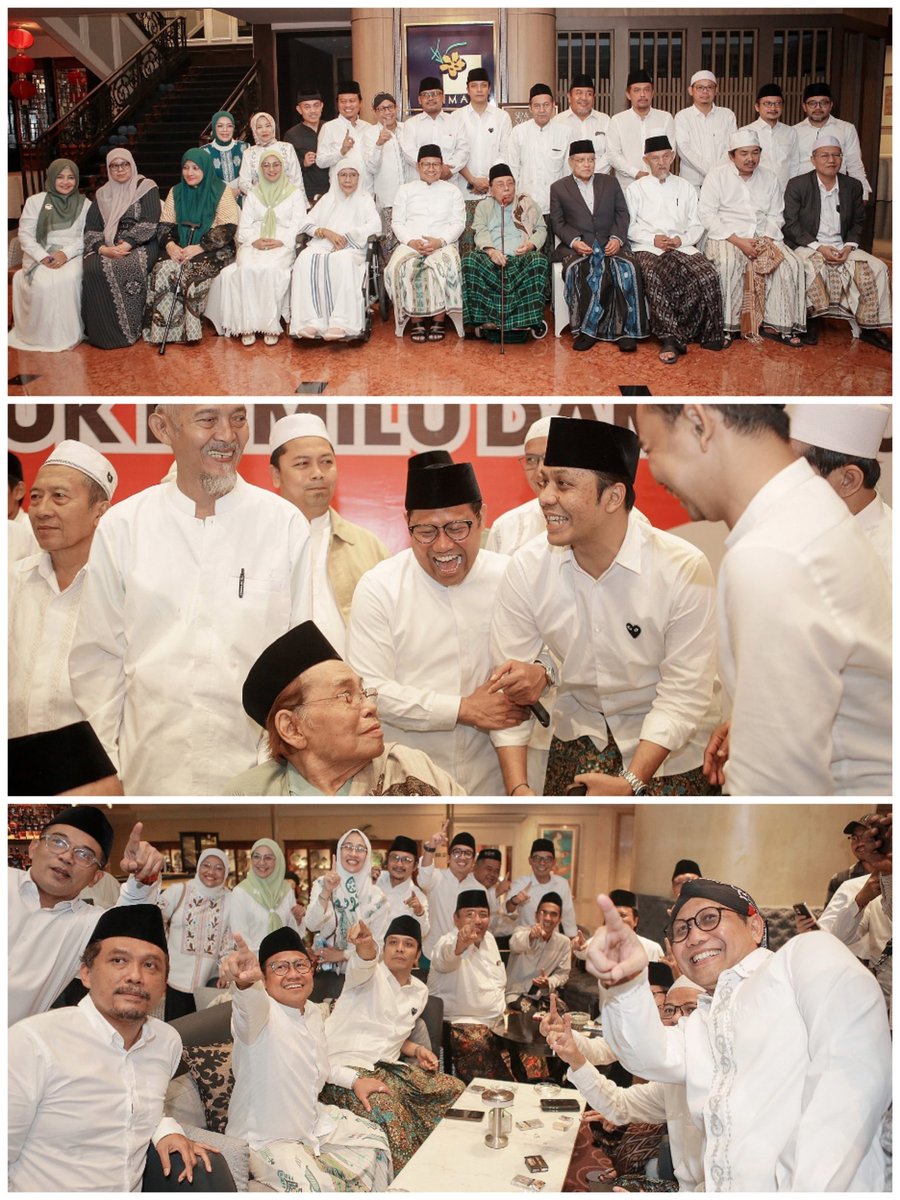 ekowboy2's tweet photo. Alhamdulillah.. Kiyai sepuh &amp; Gus Kautsar solid bersatu dukung AMIN ☝️ https://t.co/bid7o9XHYl