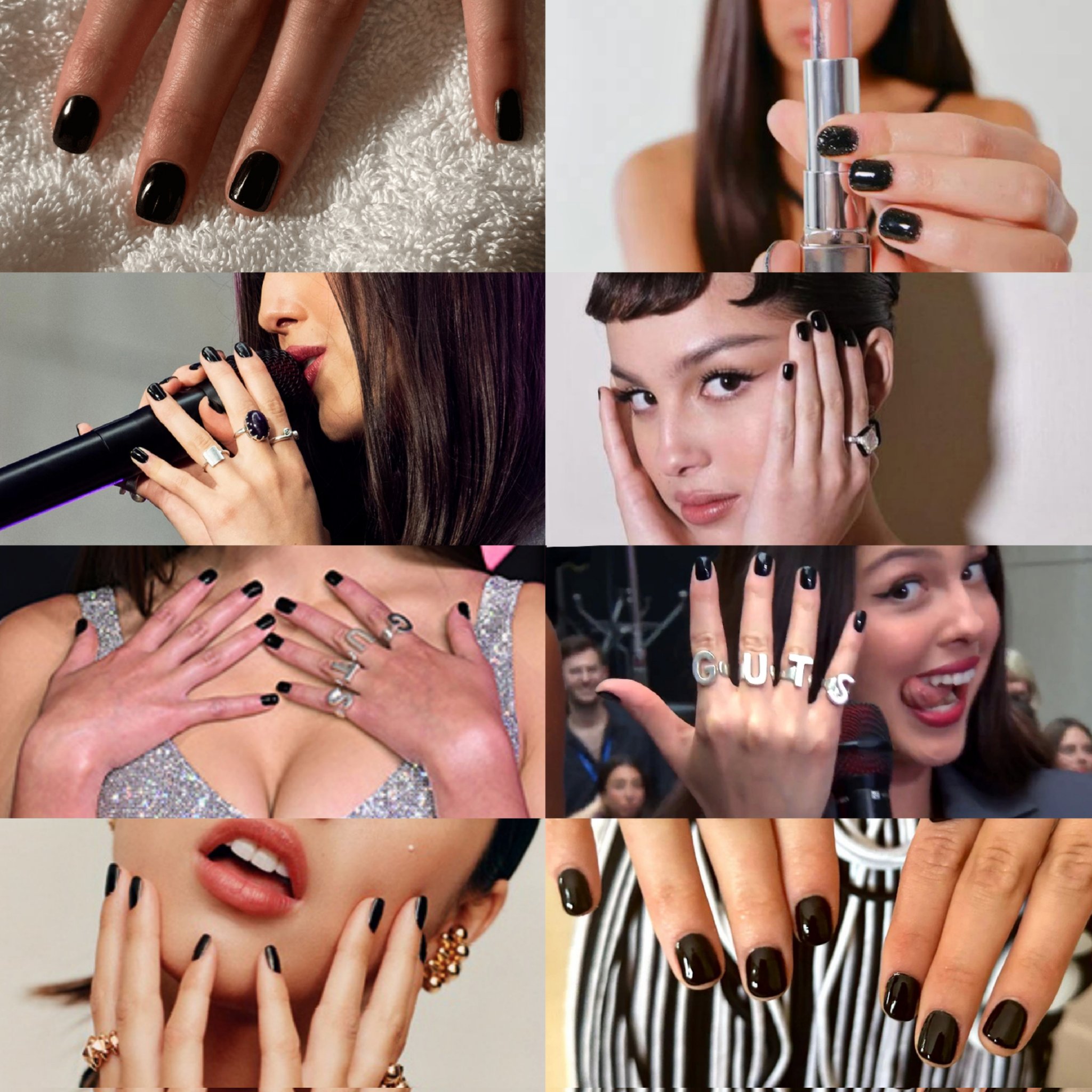 kiara on X: “black nails is an olivia rodrigo thing https://t.co