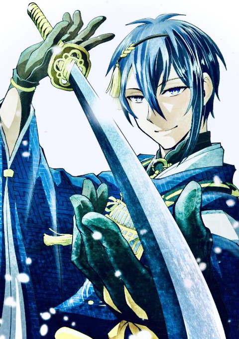 #あなたが描く男性がみたい 刀こっち向けがち