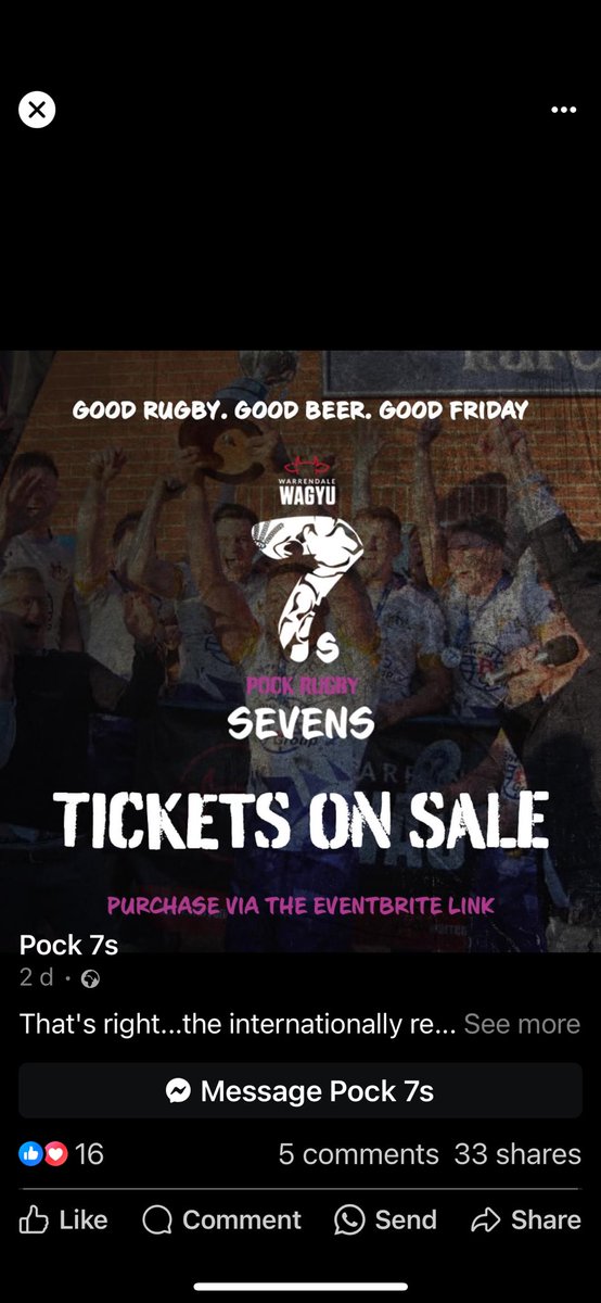 adrianstyche's tweet image. Pock7s only 7 weeks away! If your club wants to enter a team please get in touch asap. #pock7s #goodfriday