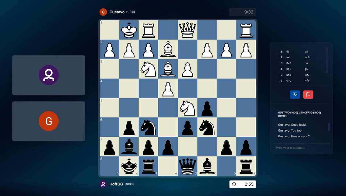 Hey all!👋 After a few days off, I'm back.

I've been focusing on styling the chess board, and I'm quite pleased with the results so far.

Experimented with rounded borders and a glass effect to give it a modern touch

What are your thoughts? #ui #buildinpublic #chess #connect