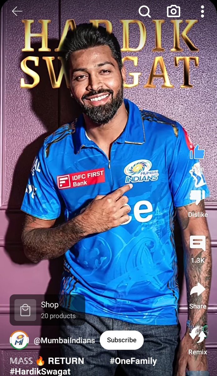 AgastyakePapa33's tweet photo. #CaptainPandya 💙 https://t.co/sss2BDXEpj