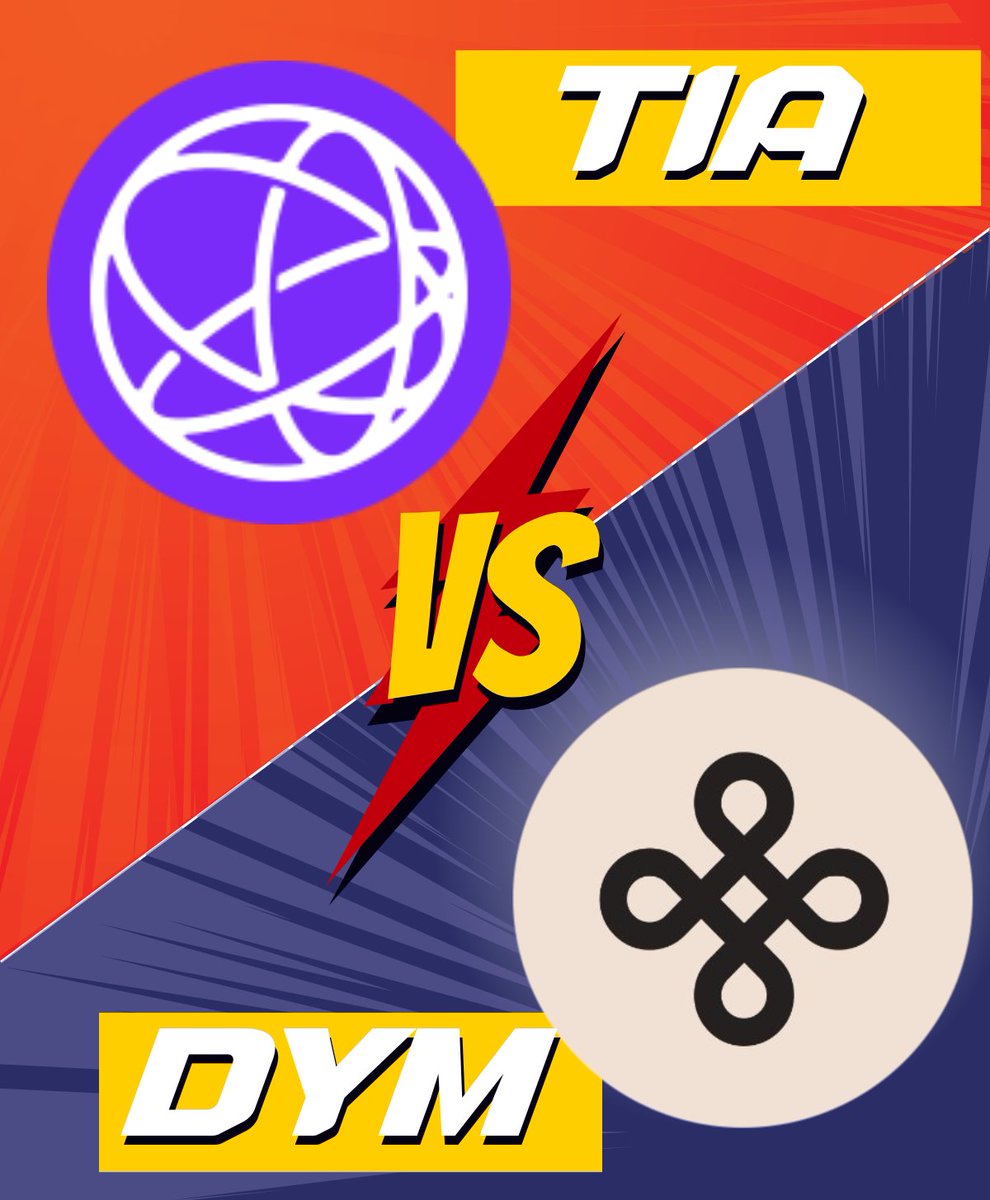 DYM vs $TIA: Two of the best projects in the modular narrative. But how do  they compare & which one has more potential? Here is the analysis: