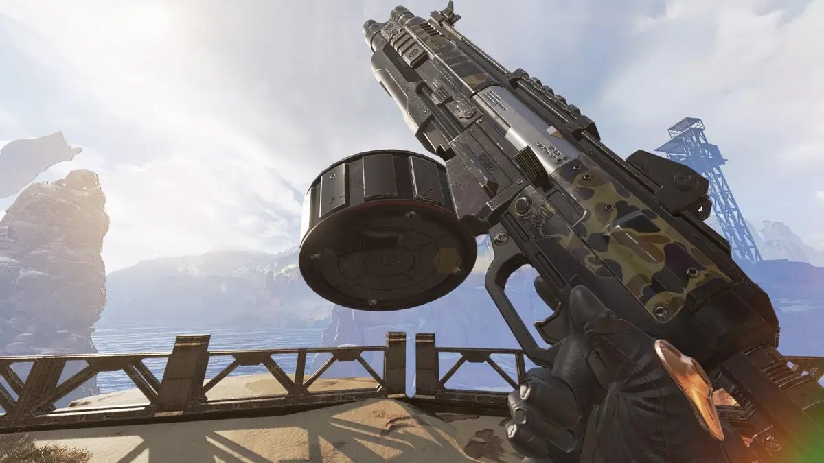 alphaINTEL's tweet photo. EVA-8 moves to care packages in Season 20

- Damage reduced to 6 (was 7)
- Fire rate increased to 3 (was 2.4)
- Recoil reduced to match fire rate
- Hammer Points: 20% damage increase against flesh
- Gold Bolt: shells reloaded on slide increased to 2

Prowler back to floor https://t.co/GFyKb0ctqq