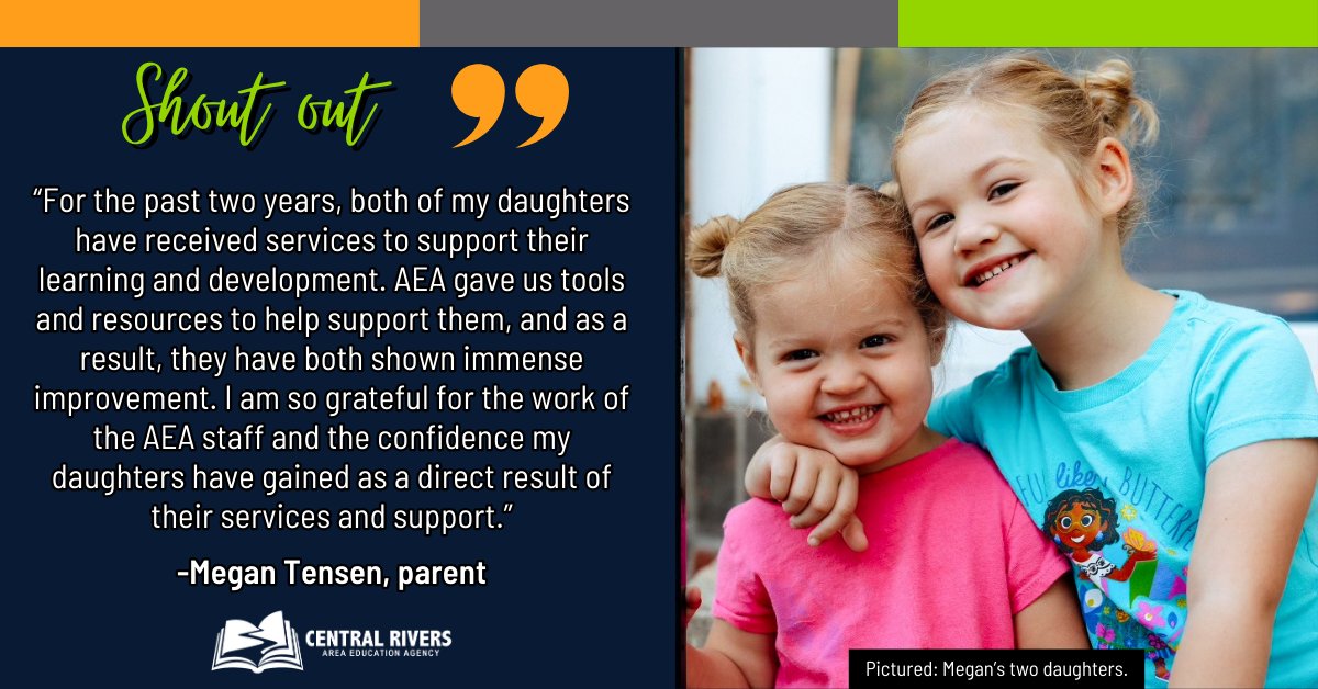 CentralRivers's tweet image. Iowa's AEAs collaborate with community partners to design family-focused supports for daily routines &amp;amp; early childhood settings. Together, we strengthen bonds &amp;amp; foster learning in every home &amp;amp; environment! 👏🙌 #EveryDayatAEA #CRAEA #iaedchat #ialegis