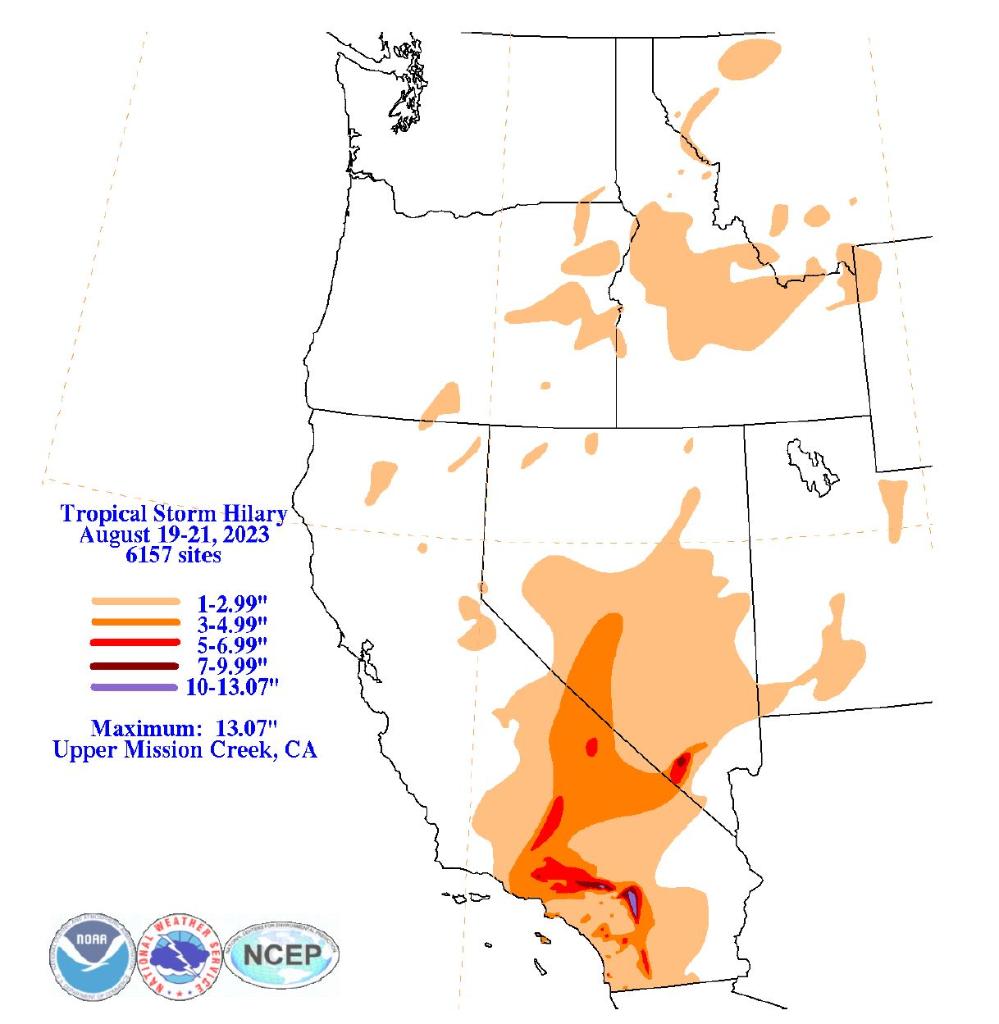 NHC has released the Tropical Cyclone Report for Hurricane #Hilary (August 16-20, 2023). Hilary made landfall as a tropical storm in Baja California, Mexico, and brought tropical storm conditions and catastrophic flooding to portions of the Southwest U.S. nhc.noaa.gov/data/tcr/EP092…