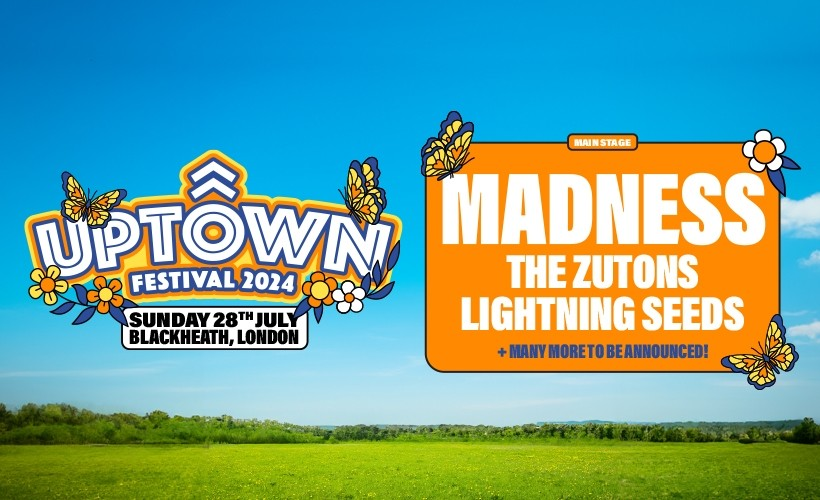 Don't miss London's biggest feast of legendary bands at #Uptownfestival2024 (@uptown_festival) 💥

Join Madness (@MadnessNews), The Zutons (@ZutonsThe), Lightning Seeds & more! 

Get your tickets here: bit.ly/3wbYeVk