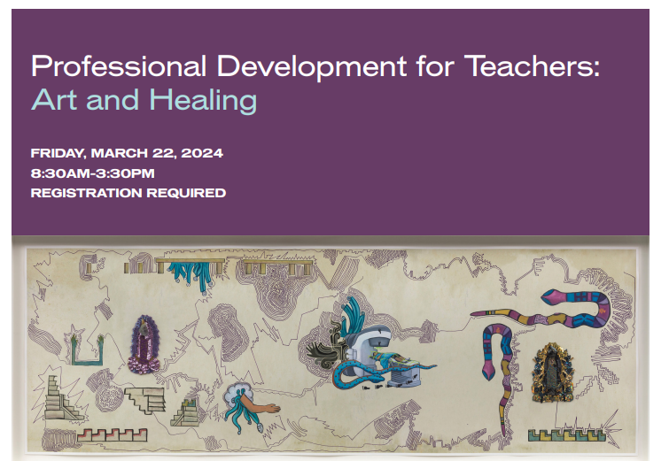 Mark your calendars and start making plans to join us!  Cornell University's Johnson Museum of Art is planning an event for teachers.   #JohnsonMuseum #collaboration #ArtandHealing
mylearningplan.com/WebReg/Activit…
