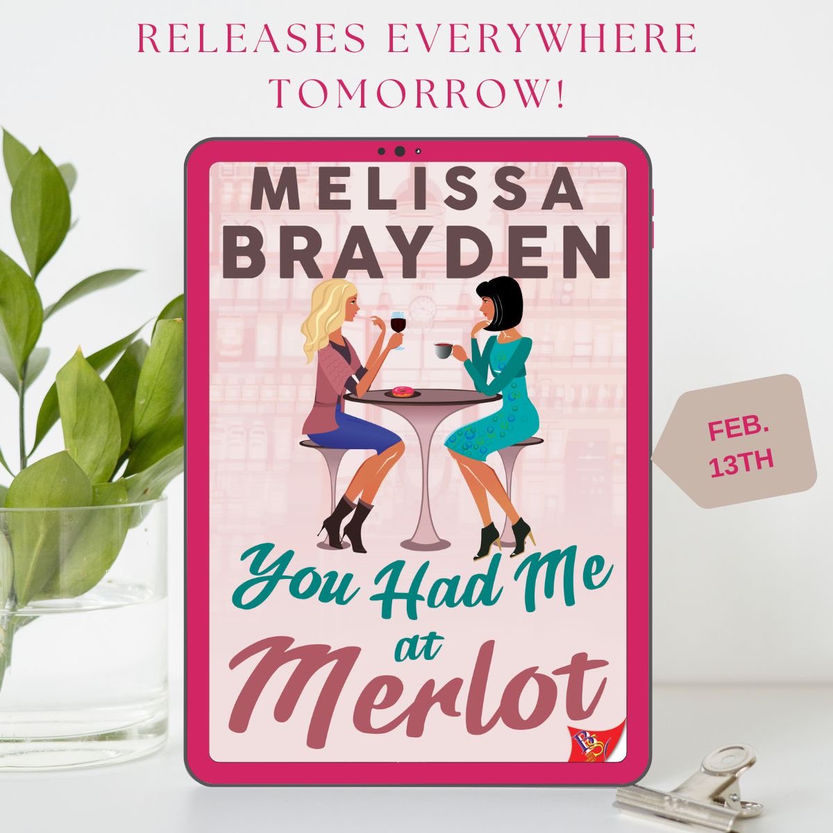 MelissaBrayden's tweet photo. Tomorrow’s the big day for release anywhere books are sold! I’m too excited to be a person. I can’t wait for you to meet Jamie and Leighton. https://t.co/BxSS1vg4gc